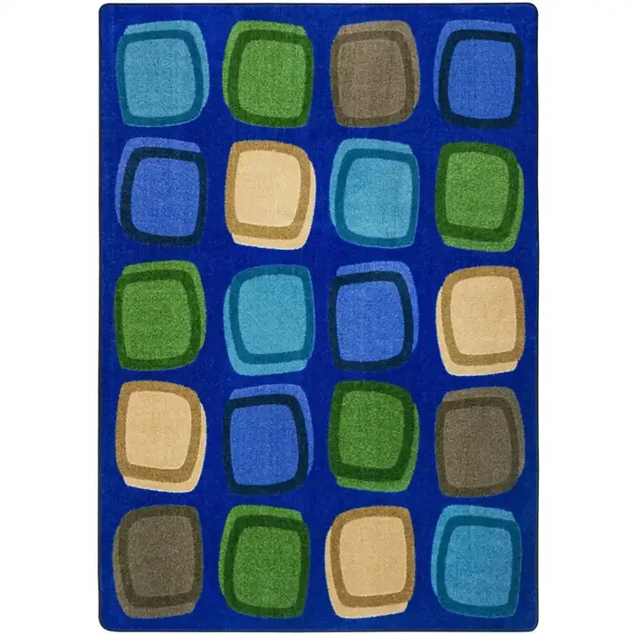 Kid Essentials Harmony Blocks Multi Area Rugs