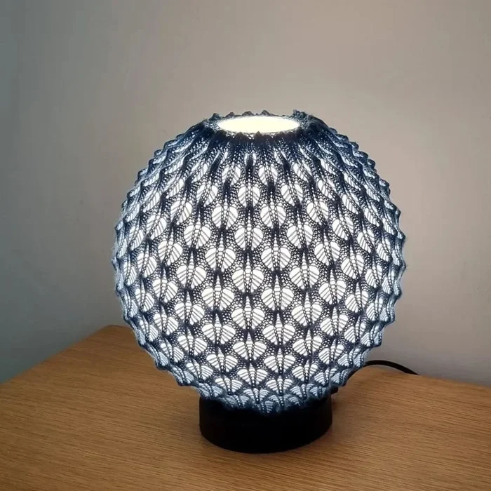 Knitted LED Table Lamp