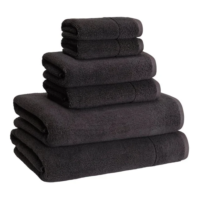 Kyoto Wash Towel in Coal