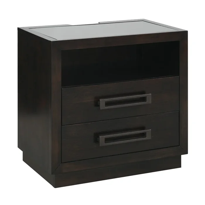 Larchmont Charcoal Nightstand