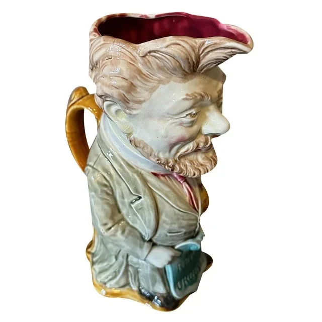 Large Antique French Pitcher