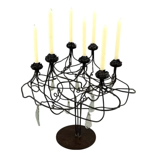 Large Brutalist Candleholder, 1980s