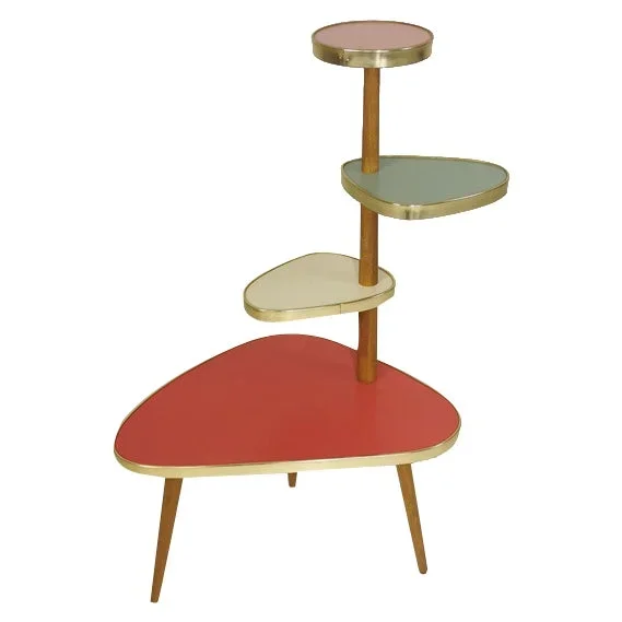 Large German Colorful Plant Stand