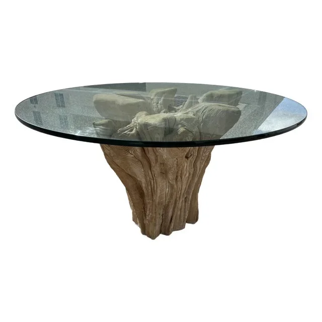 Large-Scale Tree Stump Dining Table