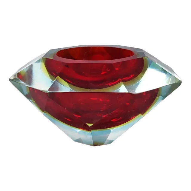 Large Vintage Ashtray by Flavio Poli for Seguso, 1960s