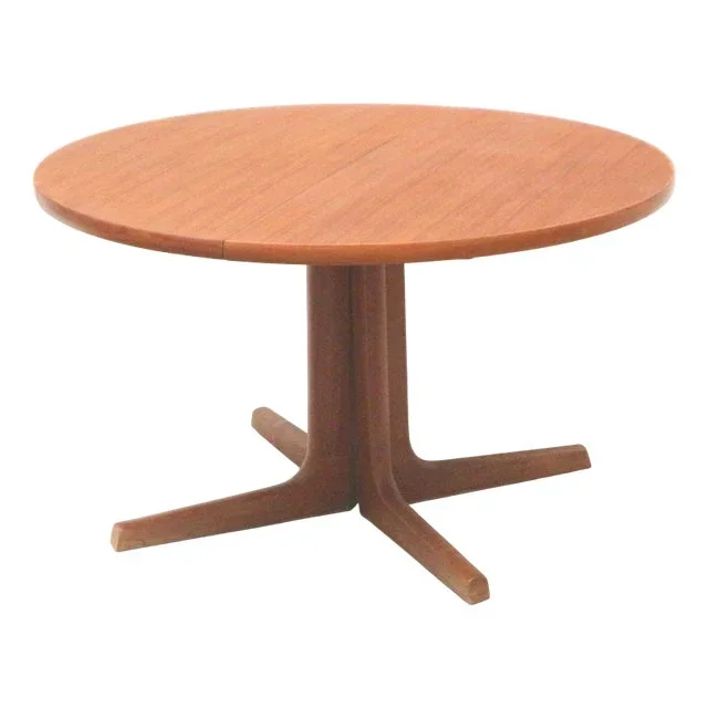 Large Vintage Extendable Oval Dining Table from Glostrup, 1960s