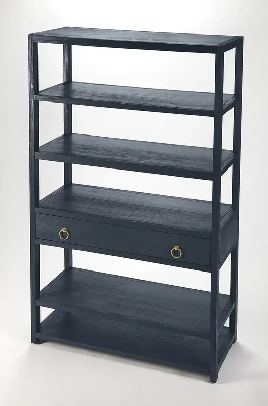 Lark Navy Blue Etagere