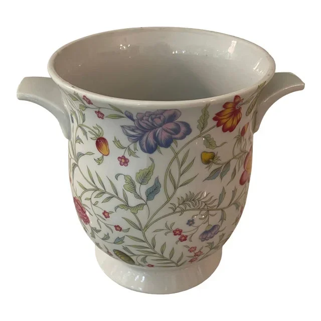 Late 20th Century Avignon Fine China Ice Bucket