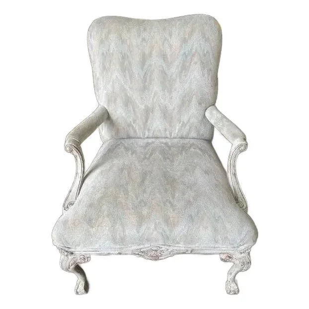 Late 20th Century Upholstered Quality Bergere Chair