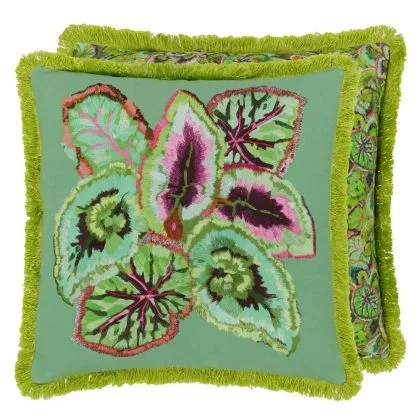 Leaf Glaze Decorative Pillows by Designers Guild