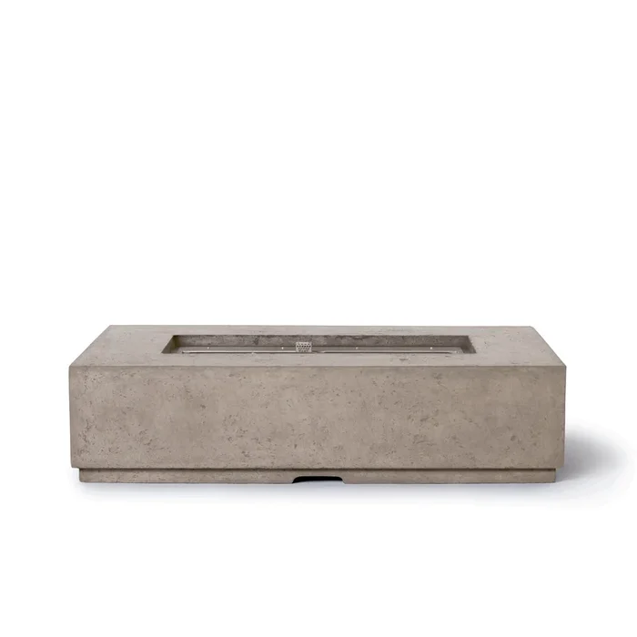 Legend 60″ Rectangular Fire Table in Light Basalt (Propane)