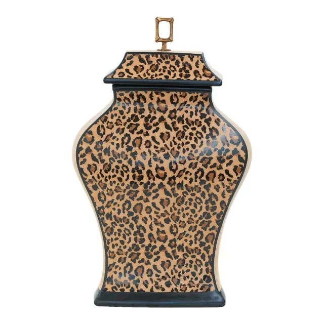 Leopard Jar