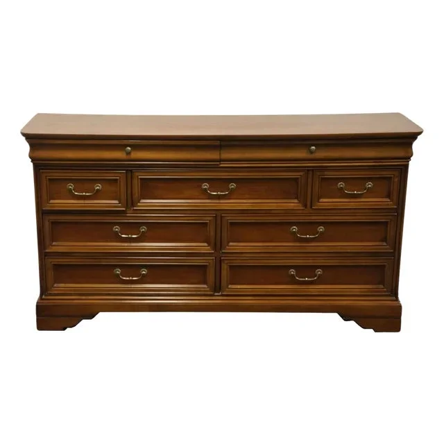 Lexington Furniture Chez Michelle Collection Cherry Contemporary Traditional 64″ Double Dresser 157-233