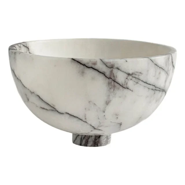 Lilac Marble Fruit Bowl from Kiwano Concept