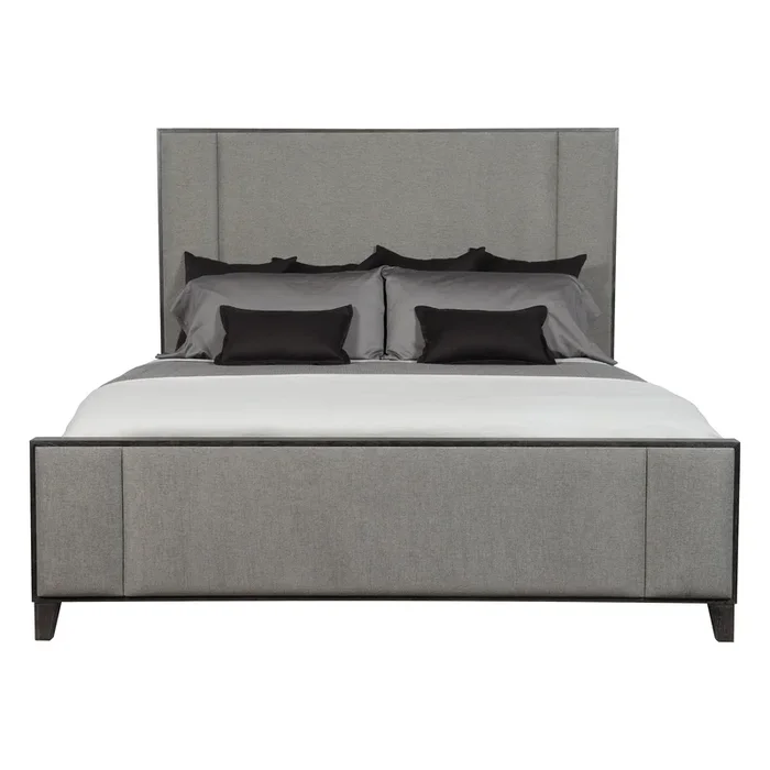 Linea Upholstered Panel Bed