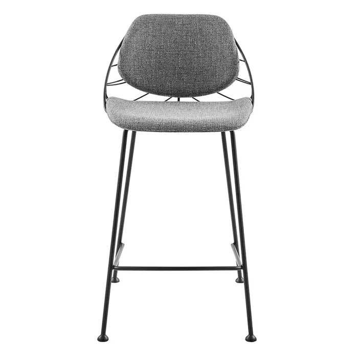 Linnea-C Counter Stool – Light Grey,Set of 2