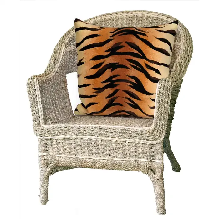 Liora Manne Visions I 4085/19 Tiger Brown Handmade Pillows