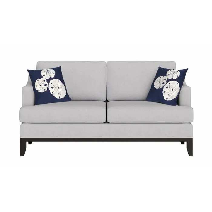 Liora Manne Visions I 4140/33 Sand Dollar Navy Handmade Pillows