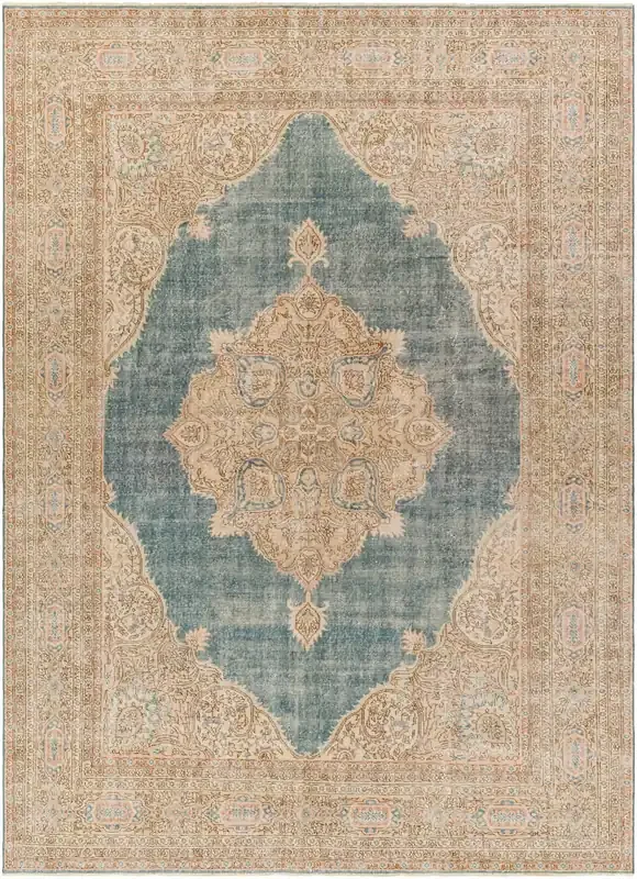 Livabliss Antique One Of A Kind AOOAK-1220 Hand Knotted – 8‘1″ X 10‘10″ Rectangle Area Rug
