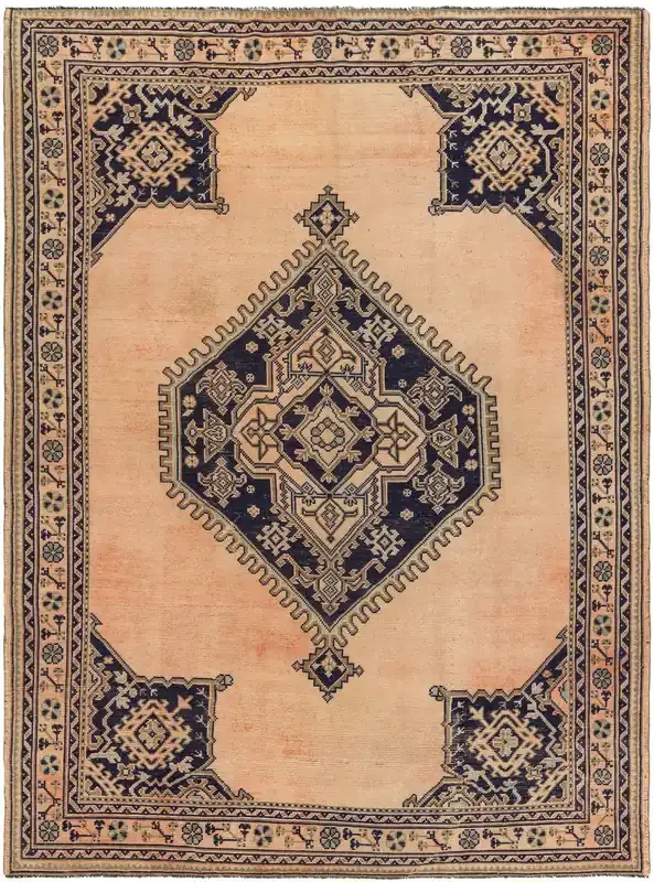 Livabliss Antique One Of A Kind OOAK-1003 Traditional Hand Knotted – 7‘3″ X 9‘9″ Rectangle Area Rug