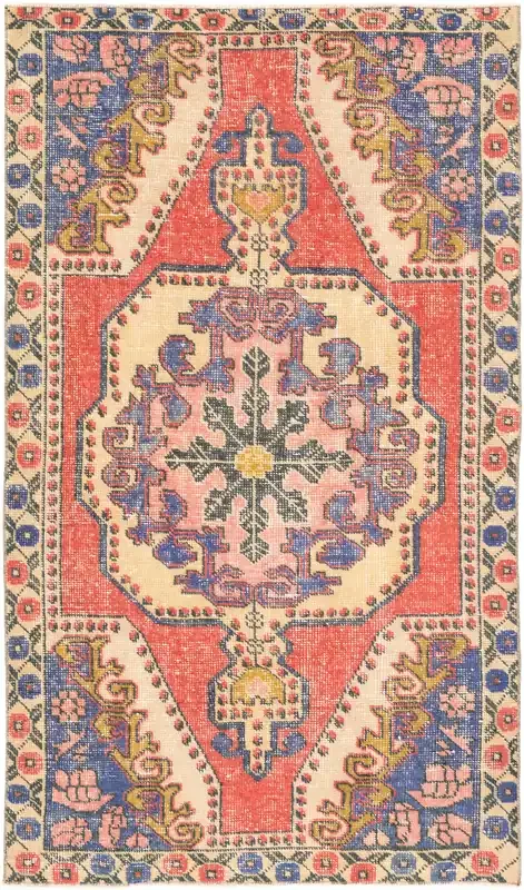 Livabliss Antique One Of A Kind OOAK-1038 Traditional Hand Knotted – 4‘ X 6‘9″ Rectangle Area Rug