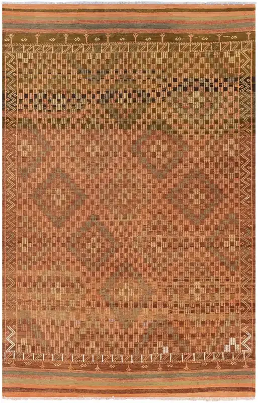 Livabliss Antique One Of A Kind OOAK-1335 Traditional Hand Knotted – 5‘11″ X 8‘11″ Rectangle Area Rug