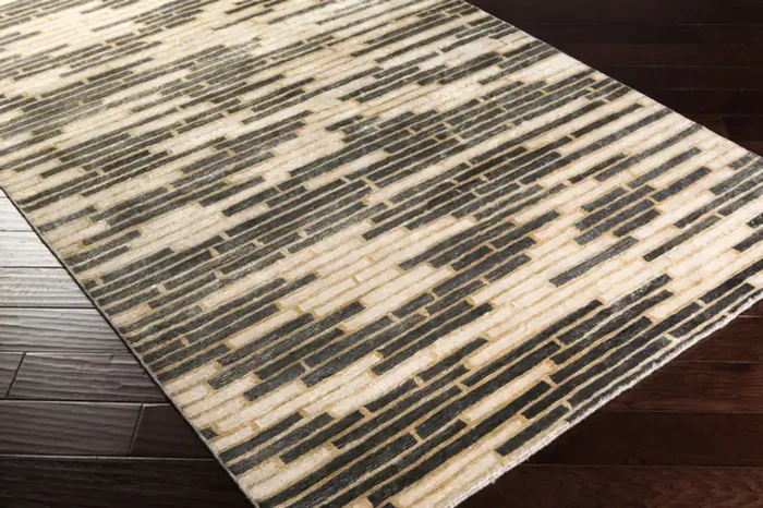 Livabliss Platinum PLAT-9017 Modern Hand Knotted – 2‘ X 3‘ Rectangle Area Rug