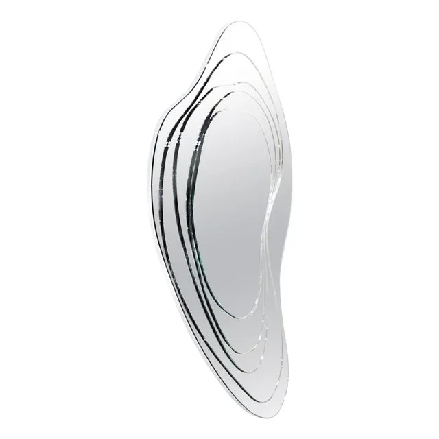 Livelli 1750 Wall Mirror with White Colored MDF by Barberini & Gunnell