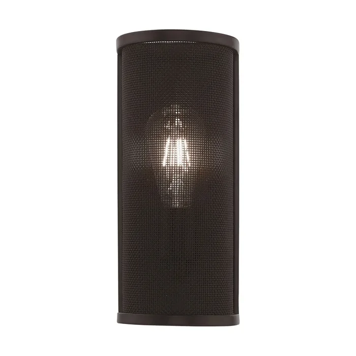 Livex Lighting 1 Lt Bronze Ada Wall Sconce – 41209-07