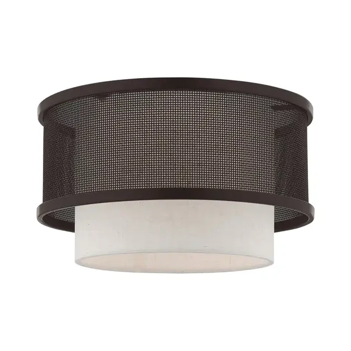 Livex Lighting 1 Lt Bronze Ceiling Mount – 41207-07