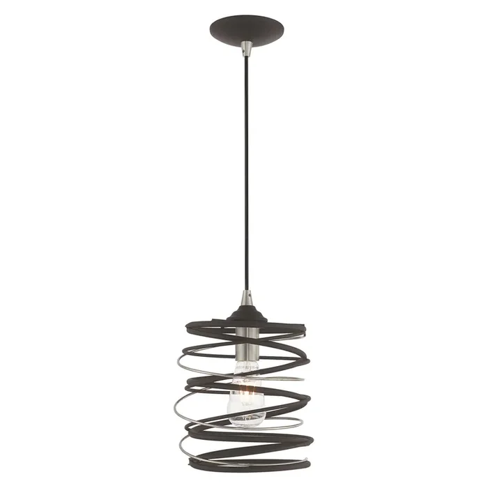 Livex Lighting 1 Lt Bronze Mini Pendant – 41320-07