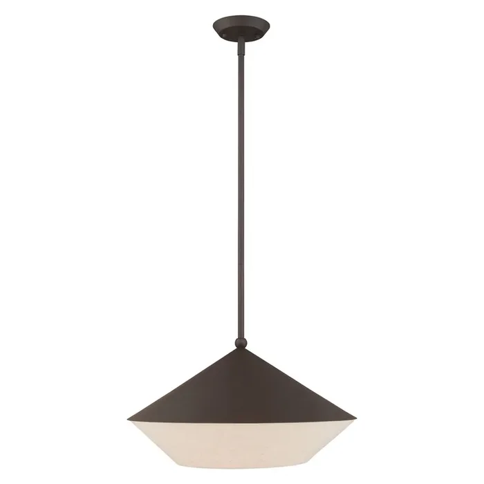 Livex Lighting 1 Lt Bronze Pendant – 40719-07