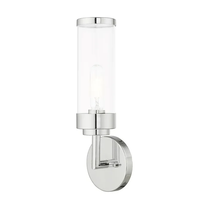 Livex Lighting 1 Lt Polished Chrome Ada Wall Sconce – 10361-05