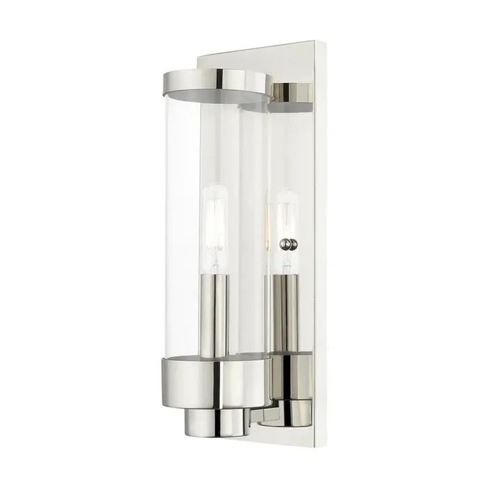 Livex Lighting 1 Lt Polished Chrome Outdoor Ada Wall Lantern – 20721-05