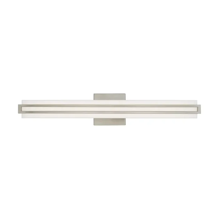 Livex Lighting 32w Led Brushed Nickel Ada Bath Vanity – 10193-91