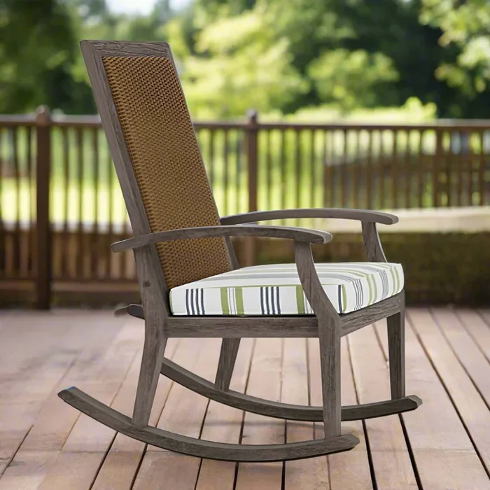 Lloyd Flanders Frontier High Back Porch Rocker