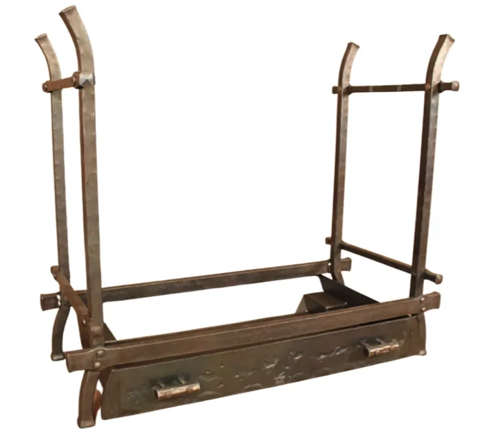Log Rack with Kindling Drawer