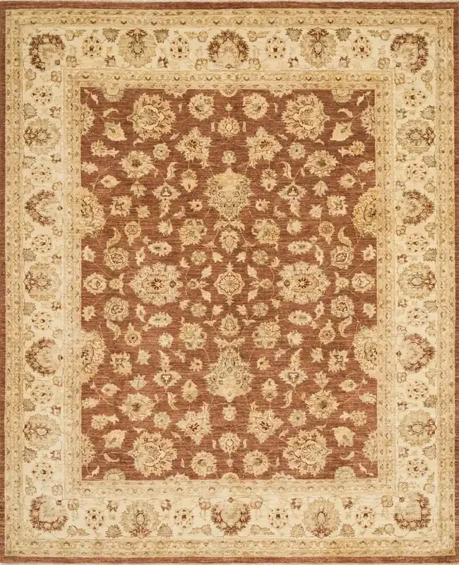 Loloi Majestic Mm-07 Rust / Ivory Hand Knotted Area Rugs