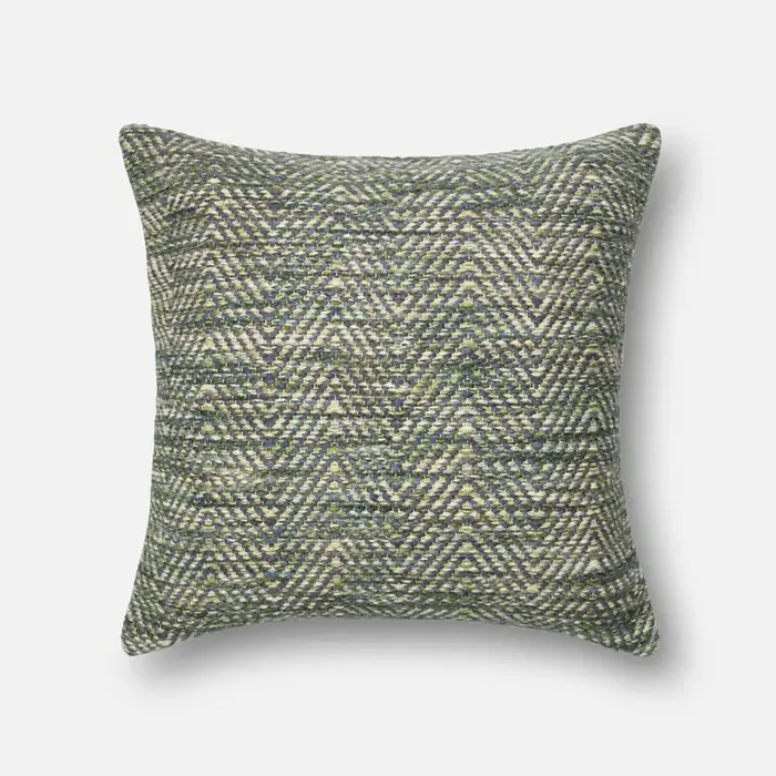 Loloi Pillows P0224 Green / Plum