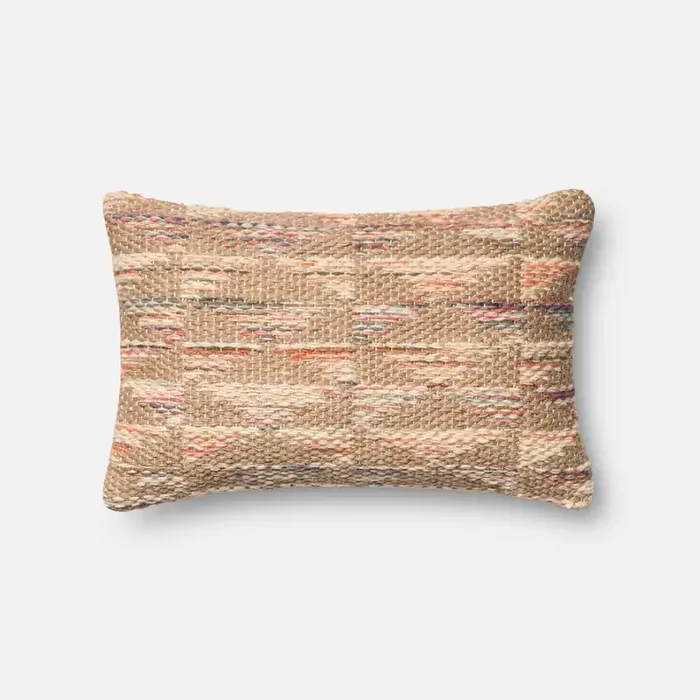 Loloi Pillows P0361 Beige / Coral