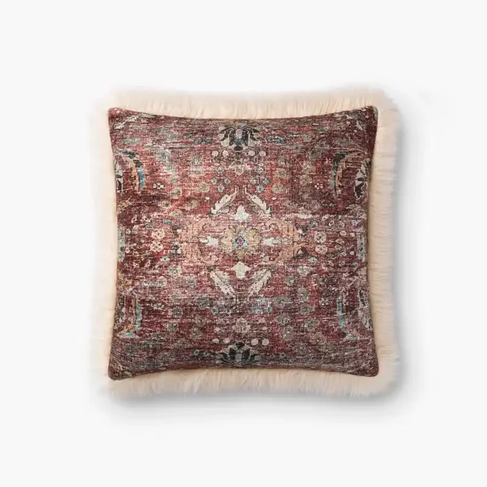 Loloi Pillows P0787 Multi / Ivory