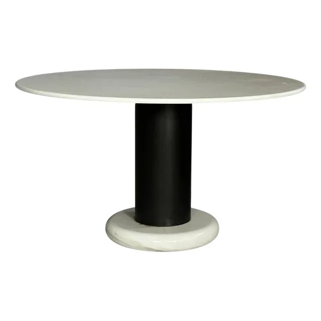 Loto Rosso Round Table by Ettore Sottsass for Poltronova