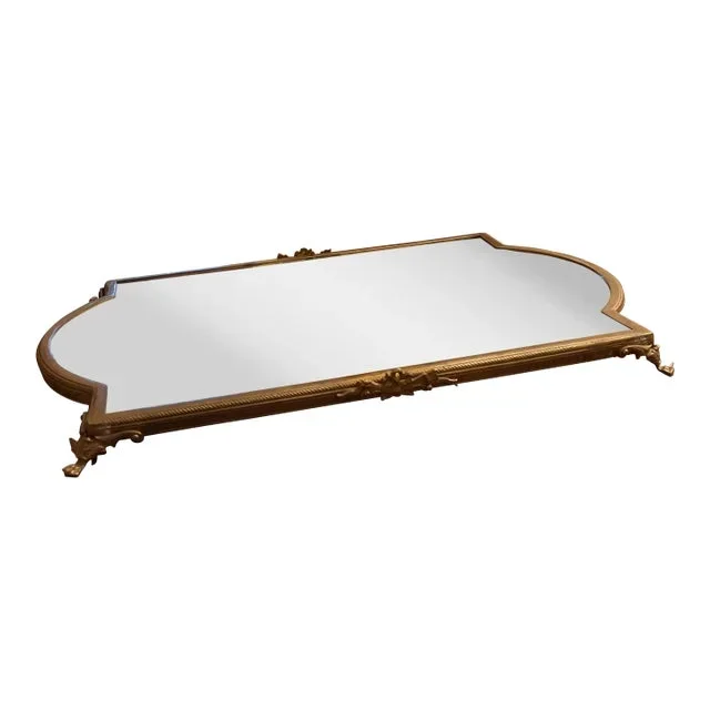 Louis XVI Style Bronze Mirror Plateau