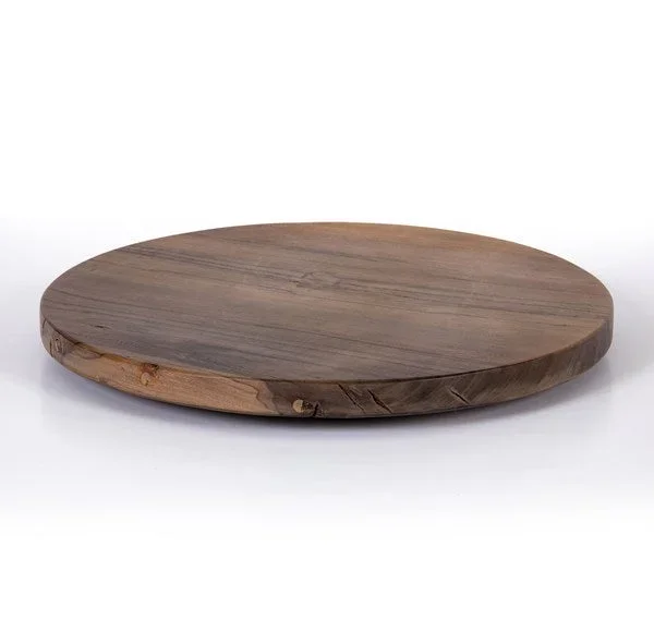 Lupe Lazy Susan-Ochre