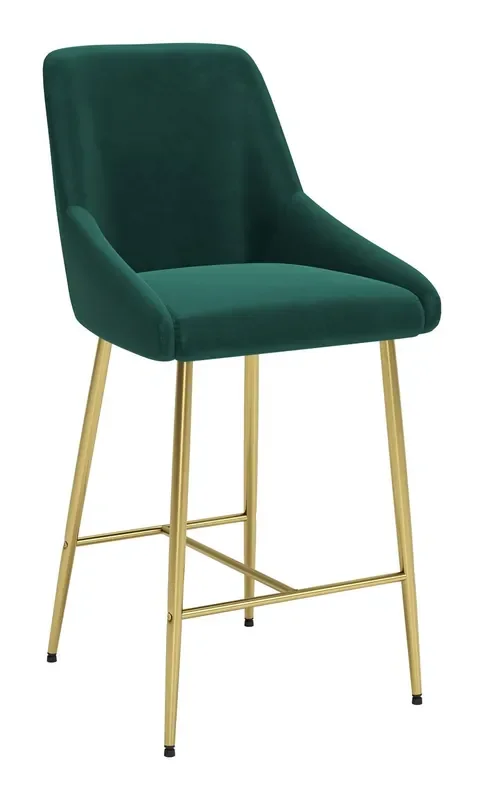Madelaine Counter Chair Green