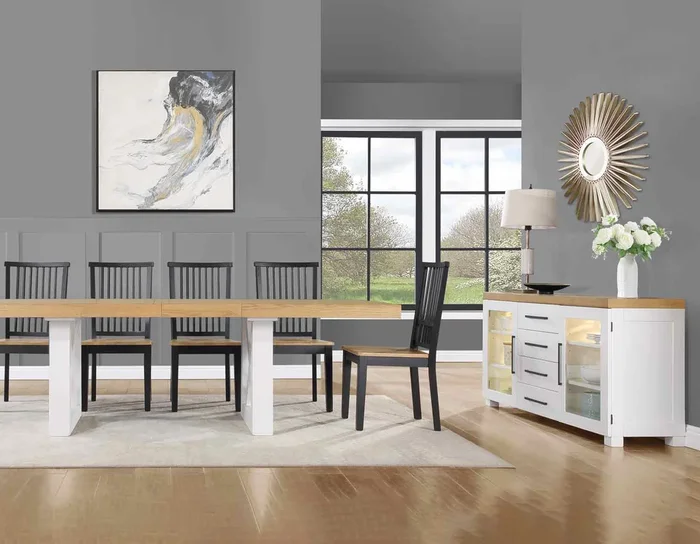 Magnolia Two-Tone Dining Room Set