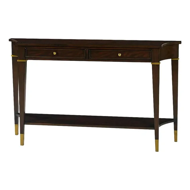 Mahogany Classic Console Table