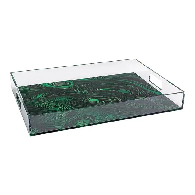 Malachite Green Tray