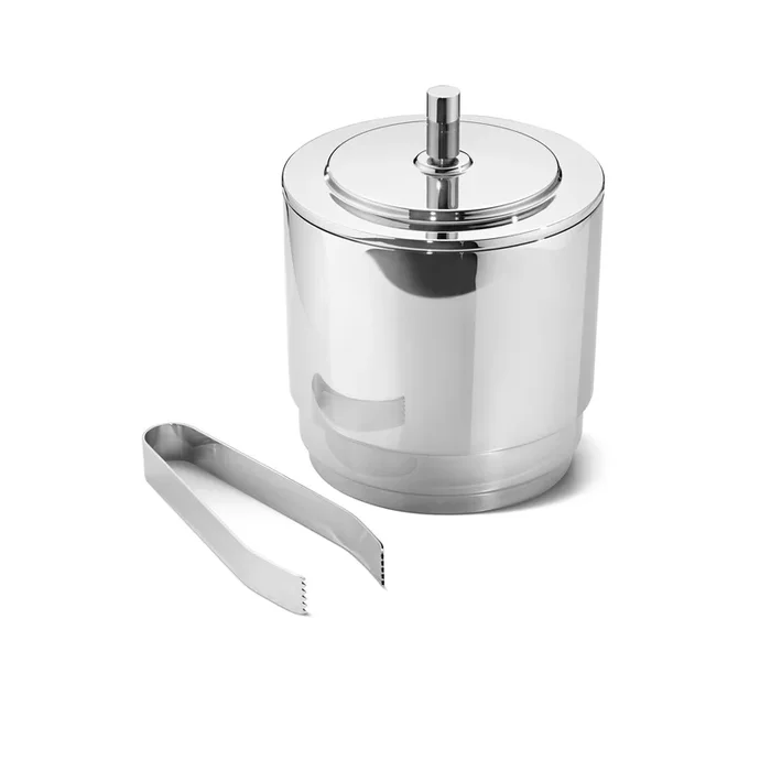 Manhattan Ice Bucket with Tongs