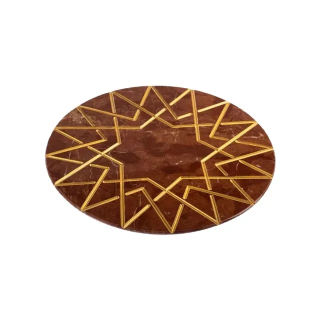 Marble Palatina Plate by Gabriele D’angelo